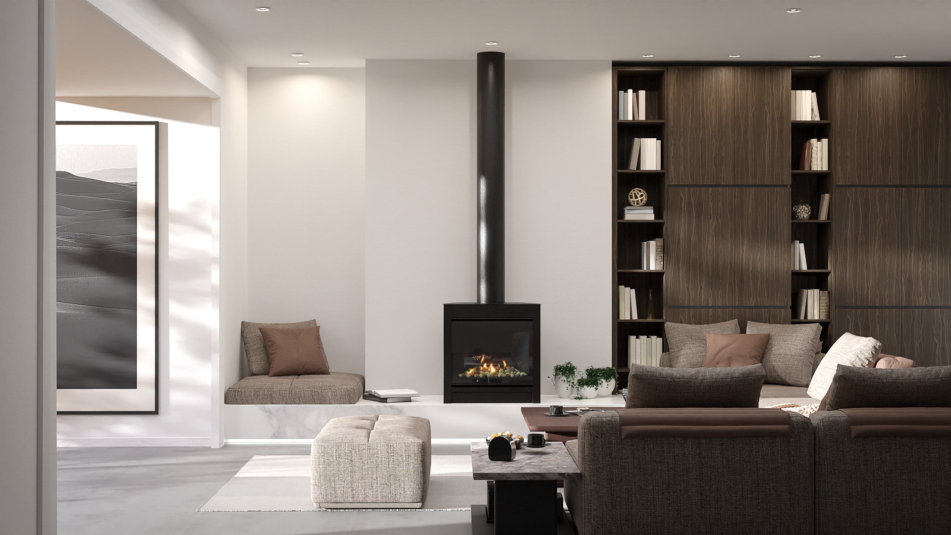 Escea DFS730 Freestanding NG – Heatrite