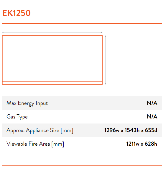 Escea EK1250 Outdoor Wood Fireplace Kitchen