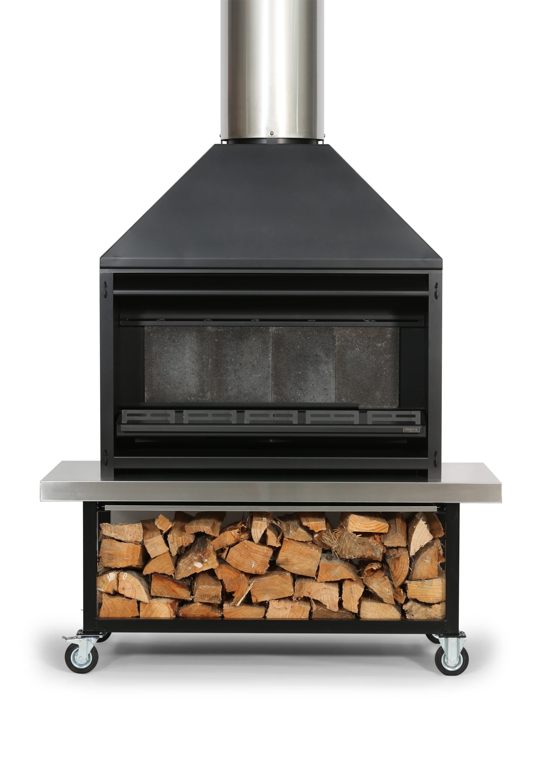 METRO OUTDOOR 1200 -F/S Fire, Trolley & Flue (4 items)