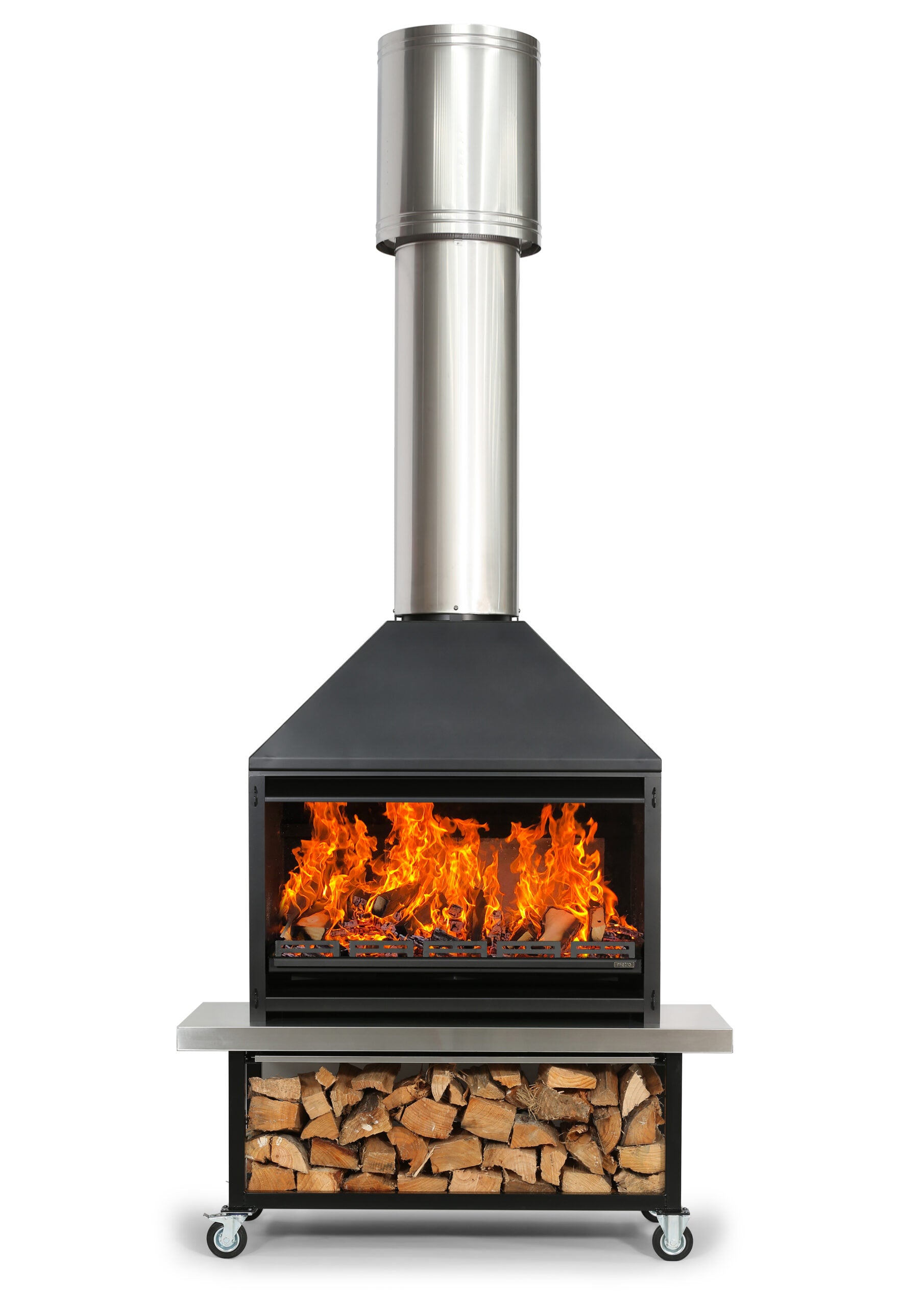 METRO OUTDOOR 1200 -F/S Fire, Trolley & Flue (4 items)