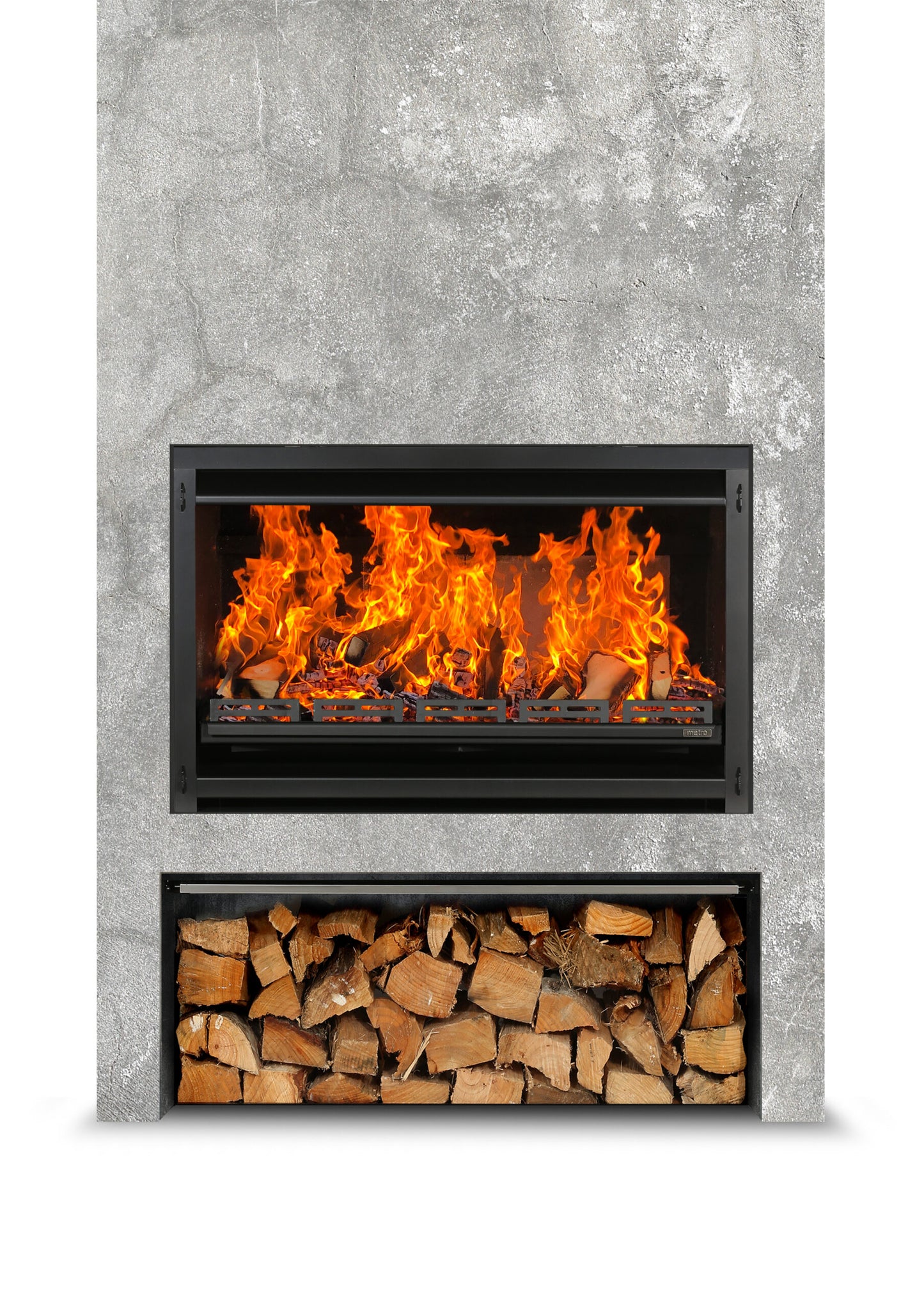 METRO OUTDOOR 1200 - Insert Fire & Flue (4 items)