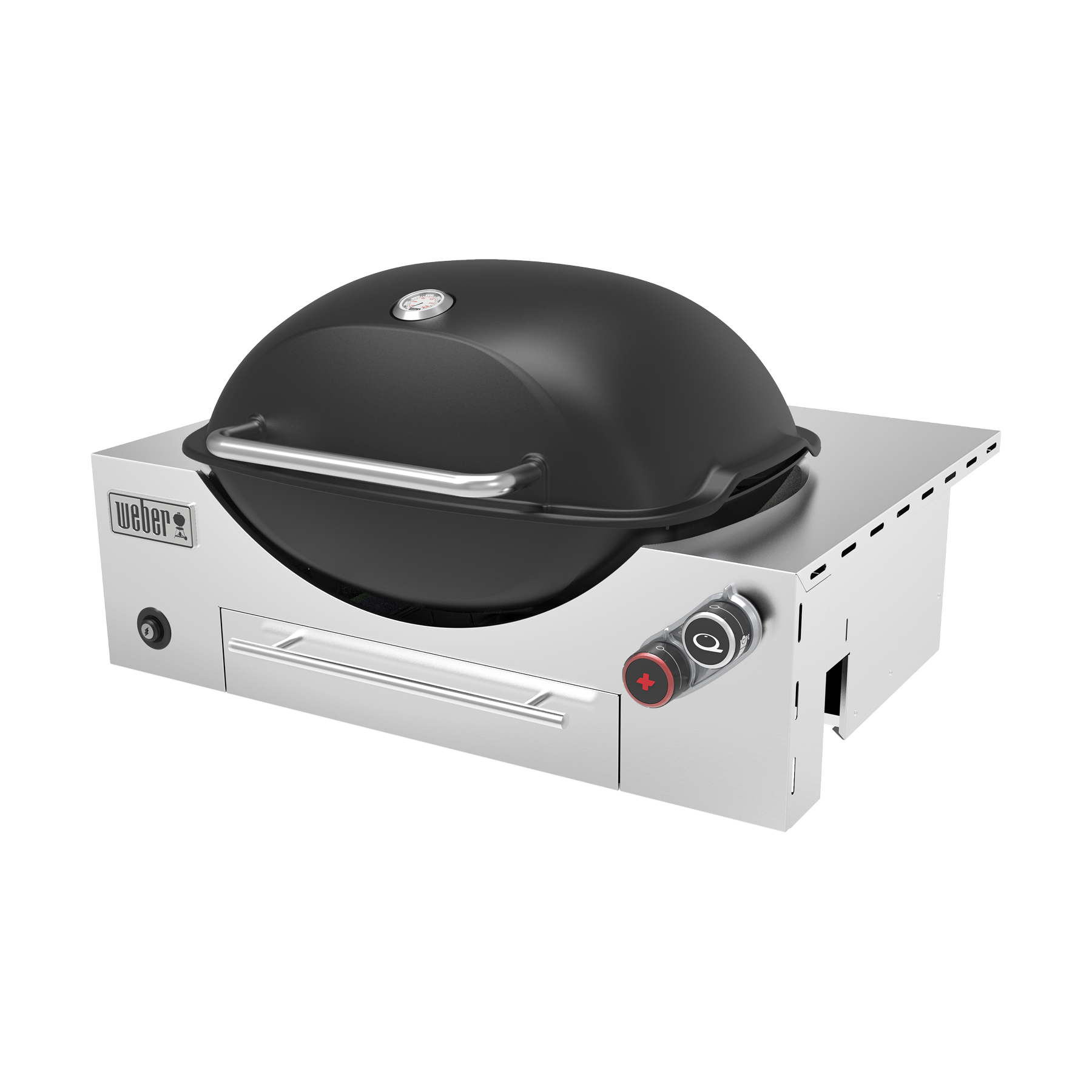 Weber Built-in Q+ Premium (Q3600N+) Midnight Black LPG