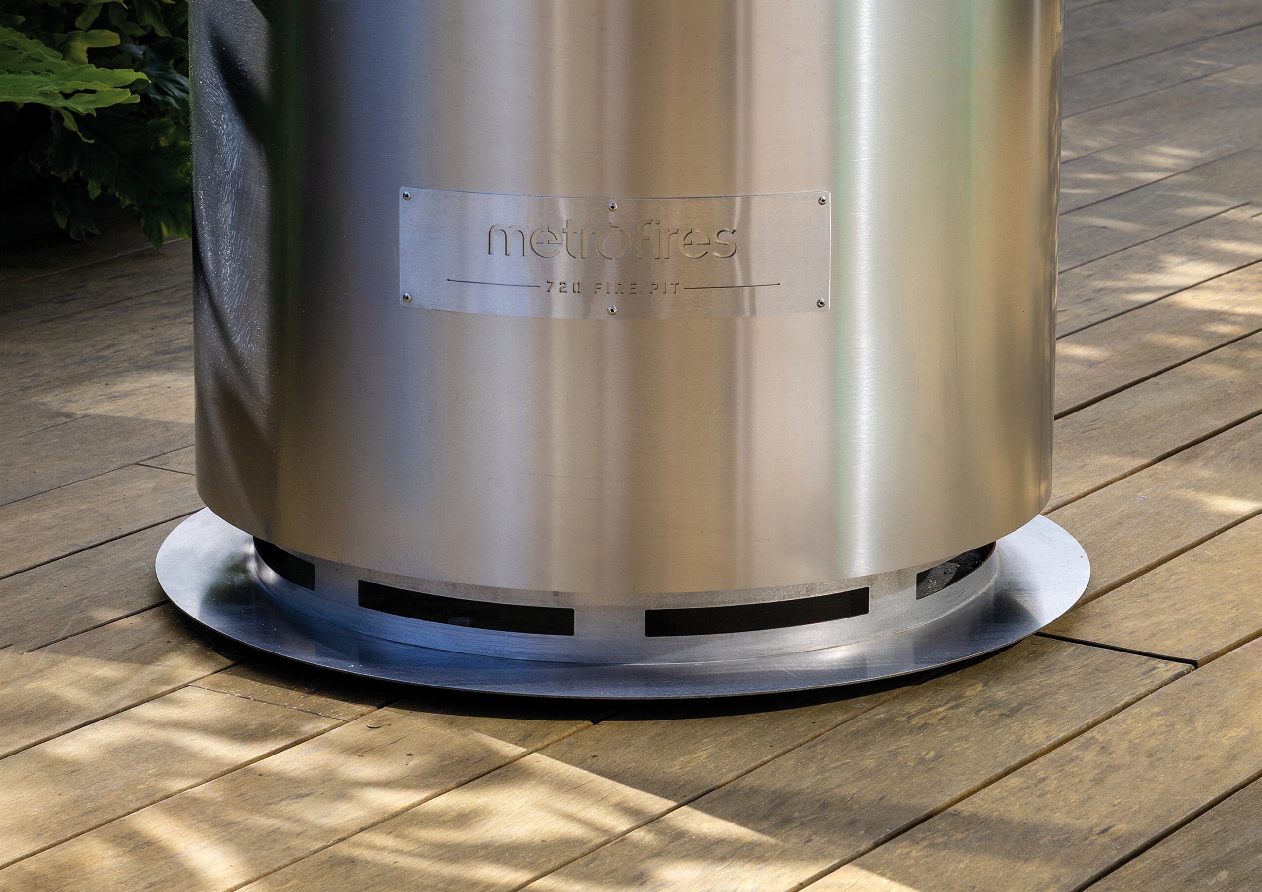 Metro 720 Fire Pit Deck Protector S/Steel