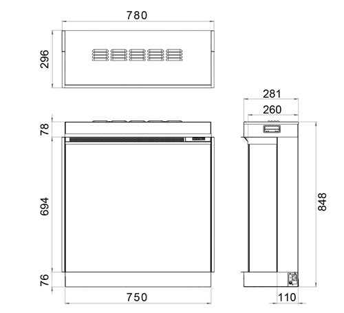 Rinnai ES 750