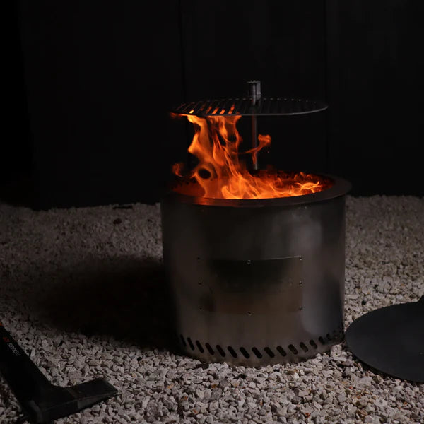 Smokelis Go - Portable Stainless Smokeless Fire Pit