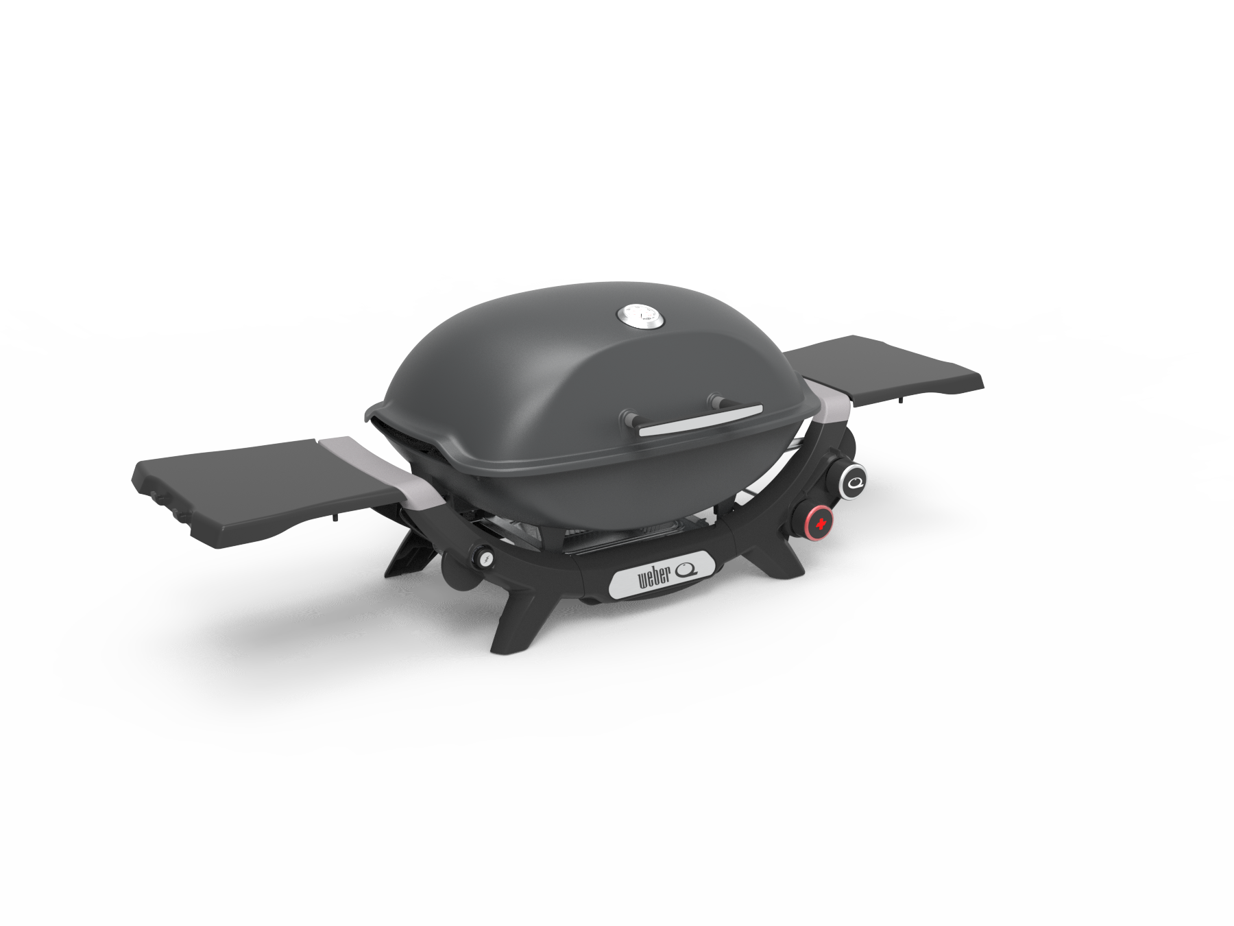 Weber Q2800N+ Premium Charcoal Grey LPG BBQ