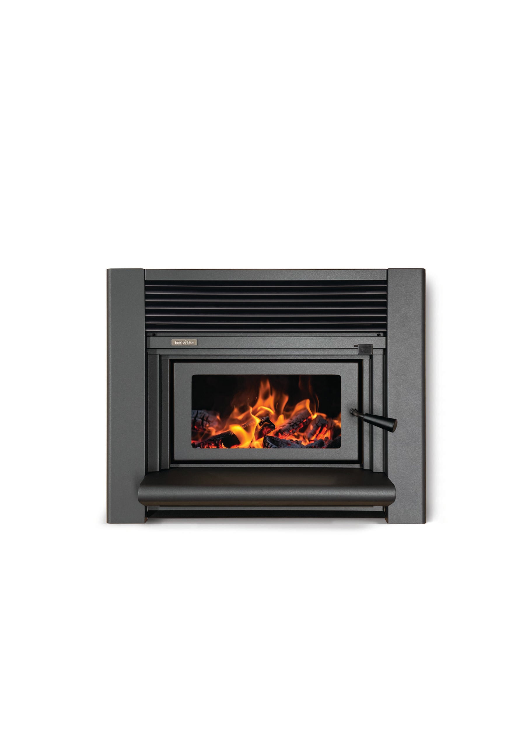 Metro ECO Insert Firebox/Trend Fascia HT Metallic Blk (2 items)