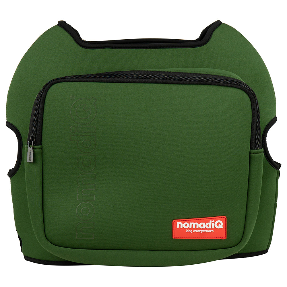 NomadiQ BBQ Protective Cover With Storage Pocket - Black