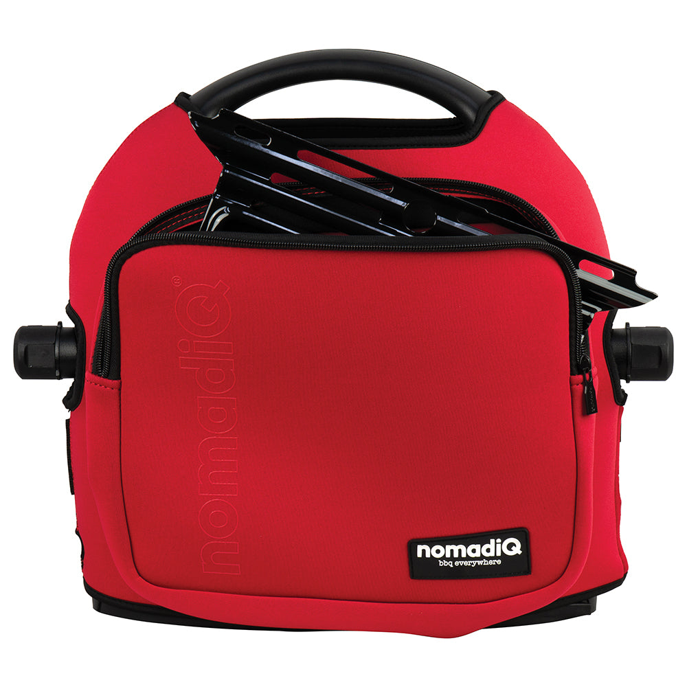 NomadiQ BBQ Protective Cover With Storage Pocket - Black