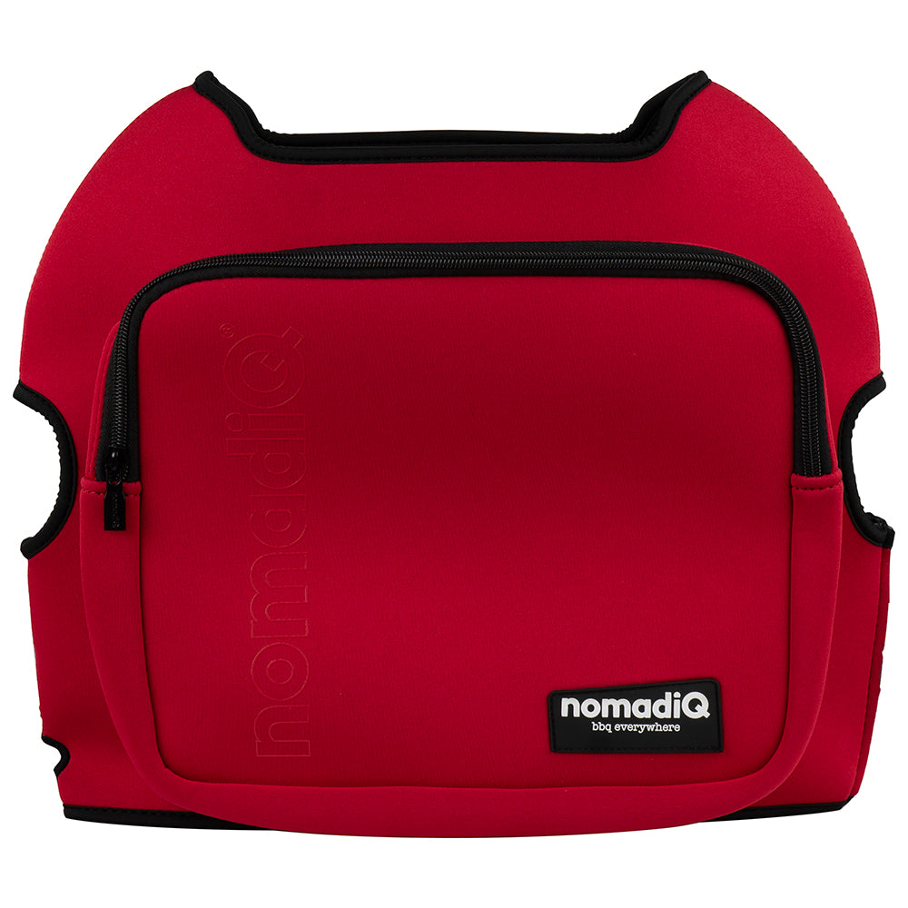 NomadiQ BBQ Protective Cover With Storage Pocket - Black