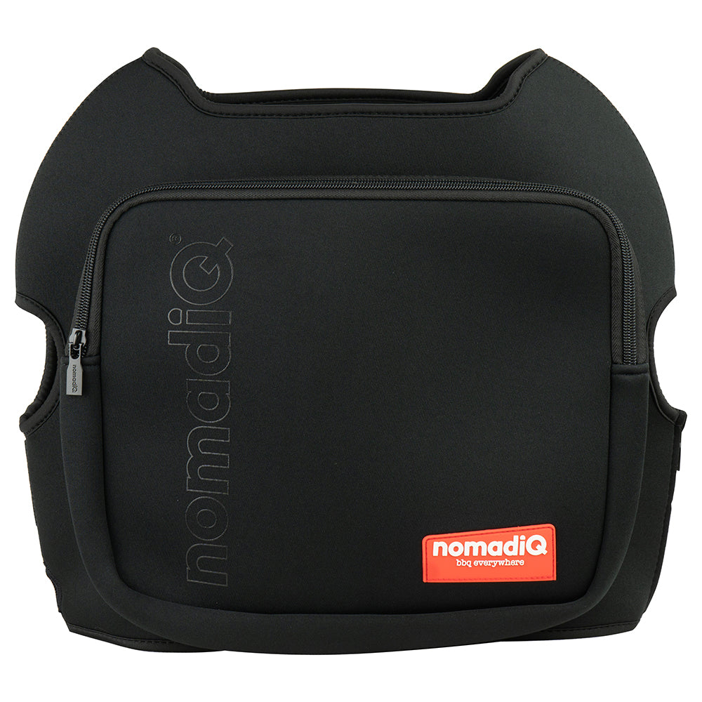 NomadiQ BBQ Protective Cover With Storage Pocket - Black