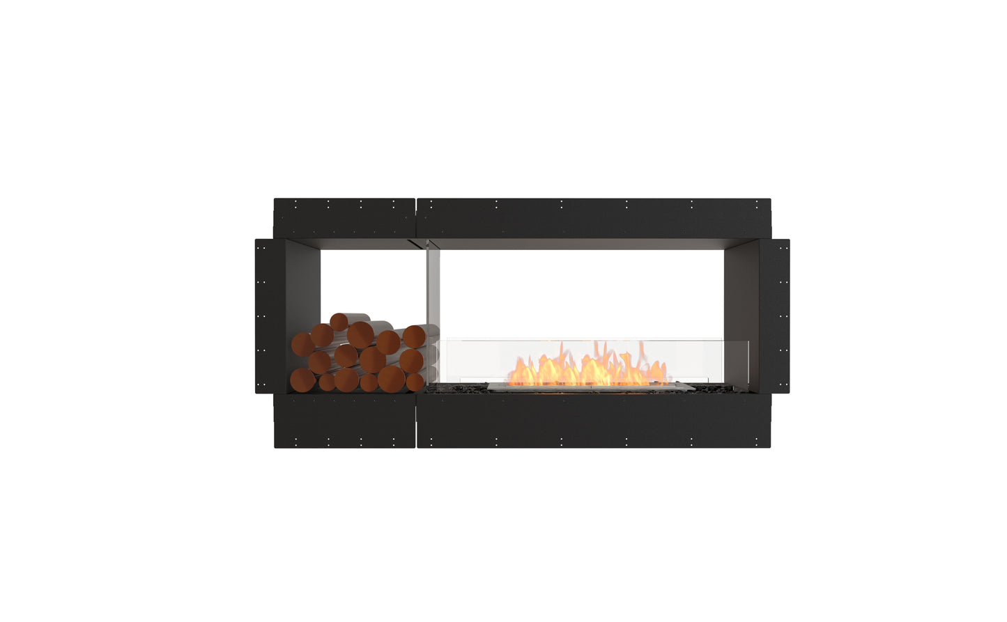 Flex  Double Sided Fireplace Insert