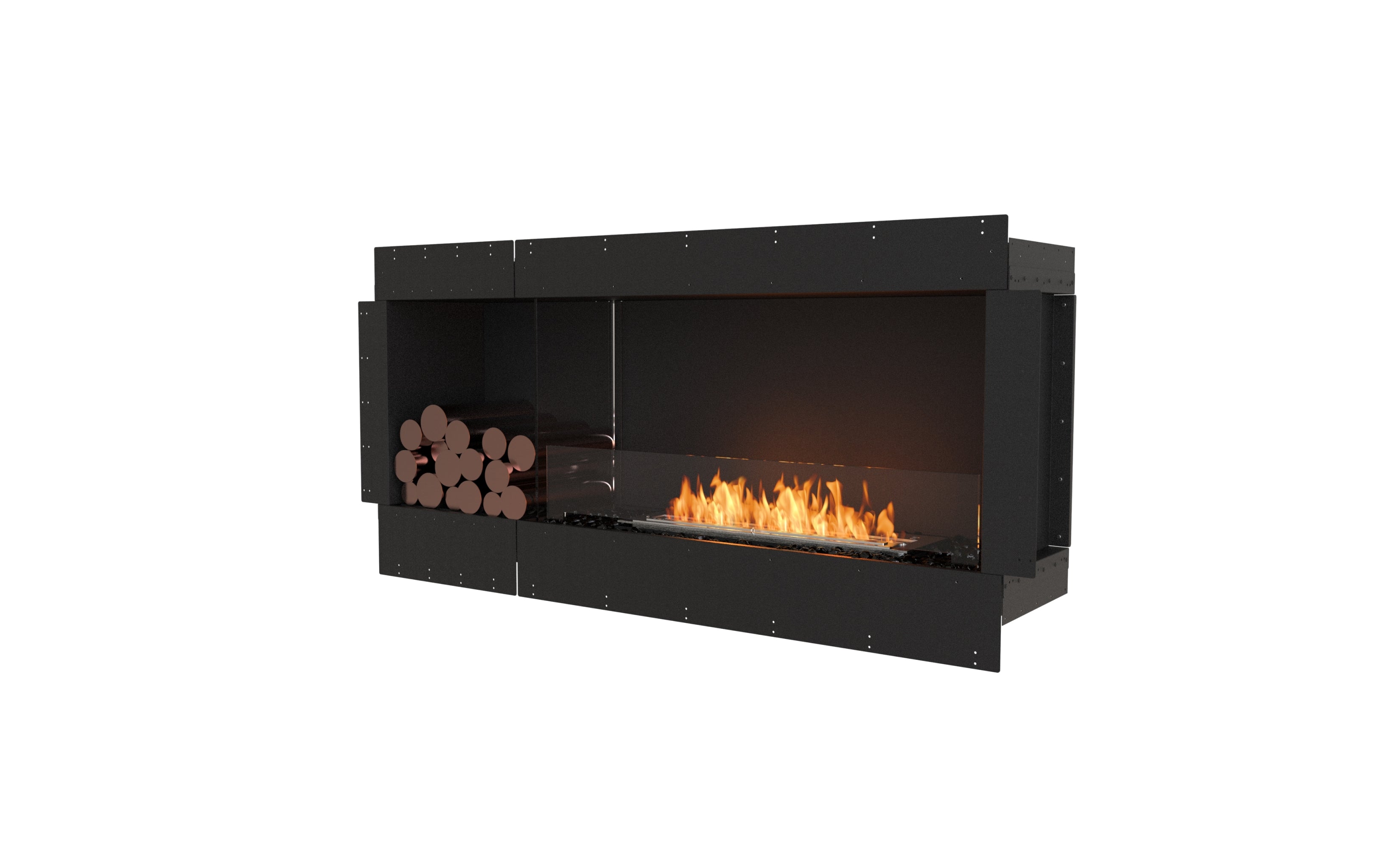 ECOSMART FLEX 60SS WITH 1 SIDEBOX FIREPLACE