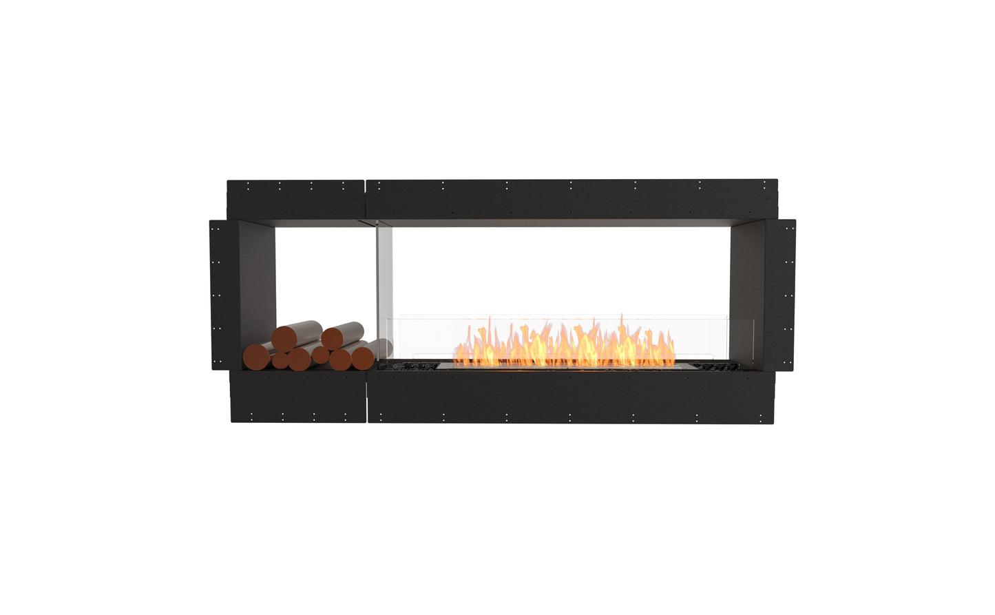 Flex  Double Sided Fireplace Insert