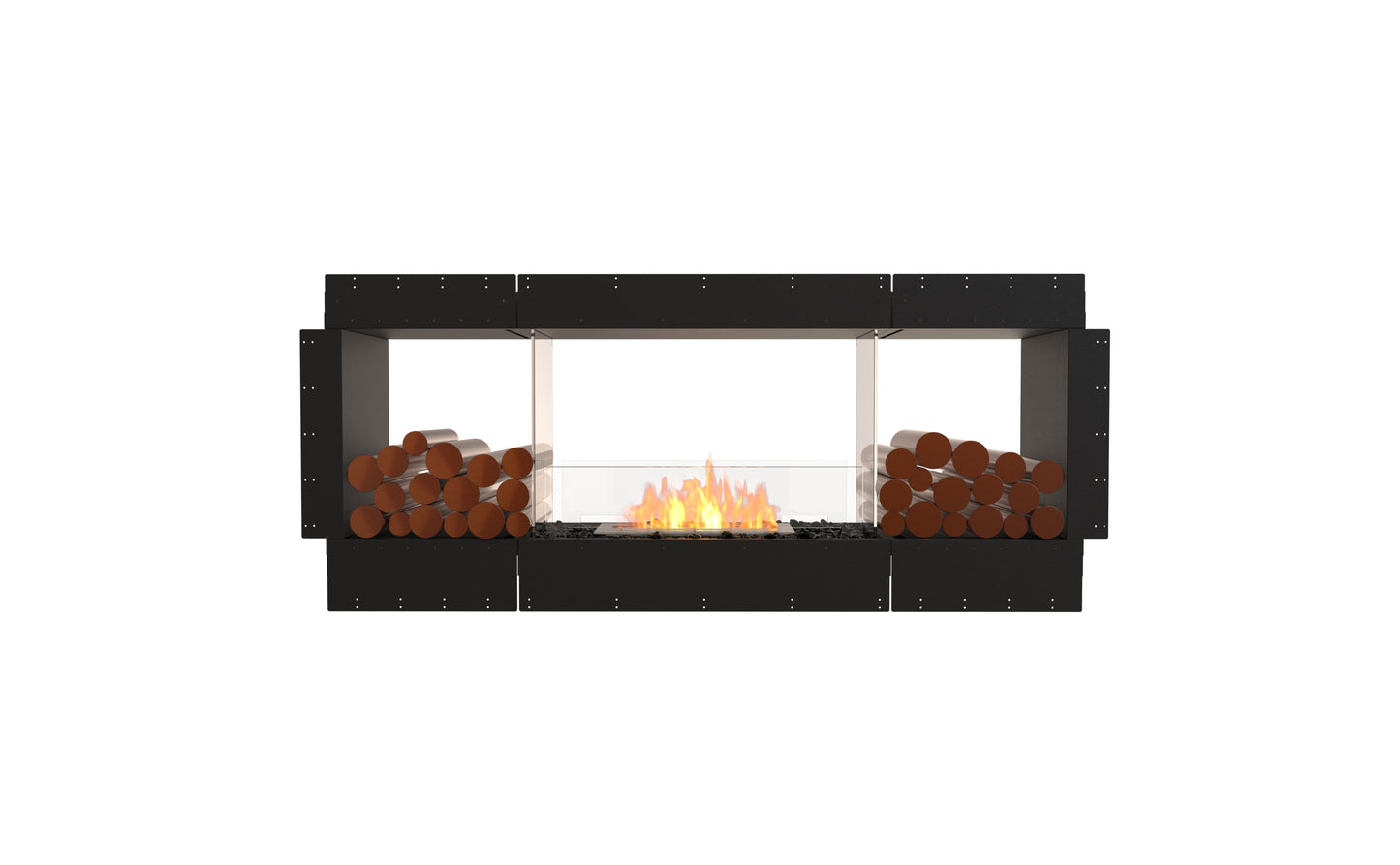 Flex  Double Sided Fireplace Insert