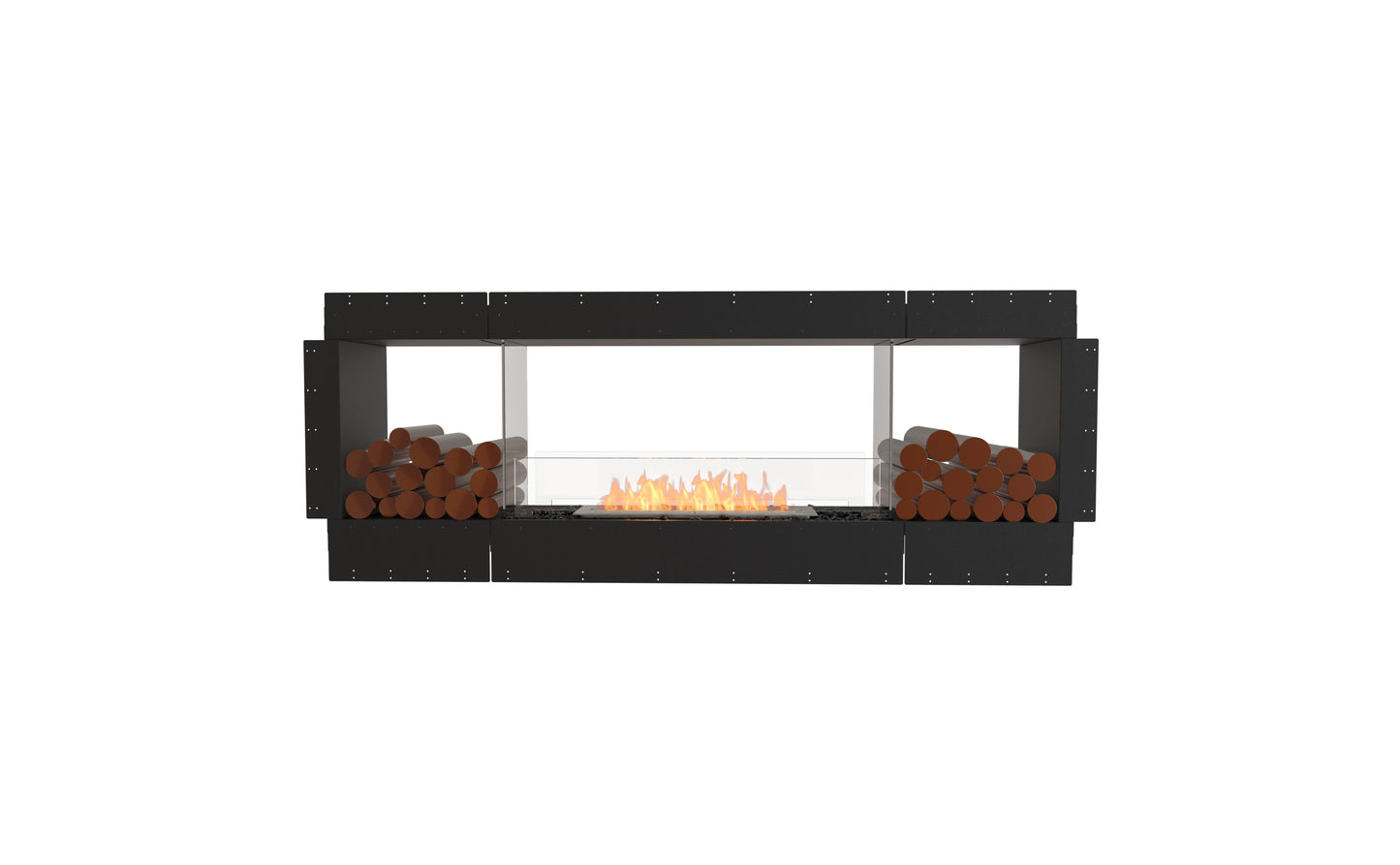 Flex  Double Sided Fireplace Insert