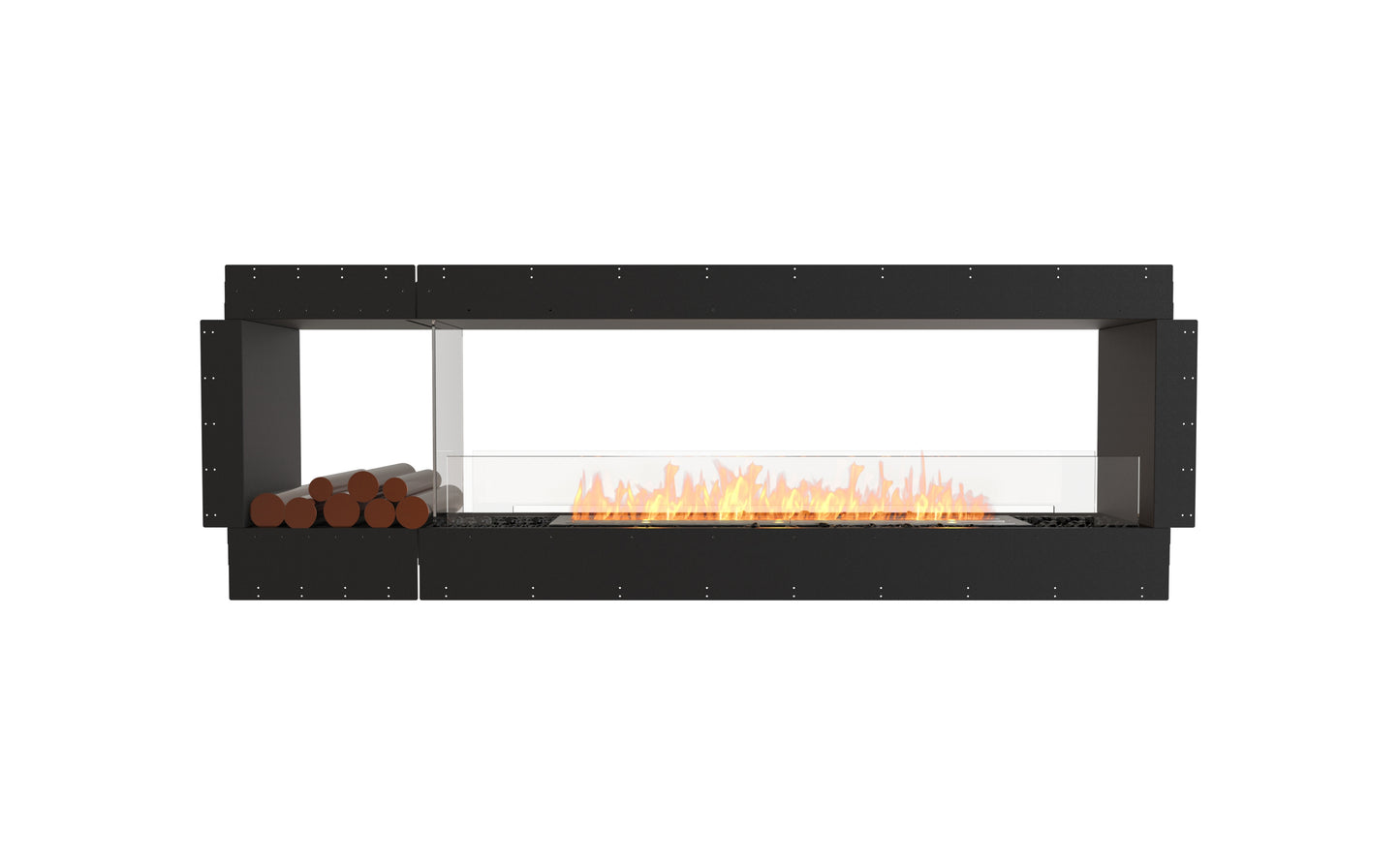 Flex  Double Sided Fireplace Insert