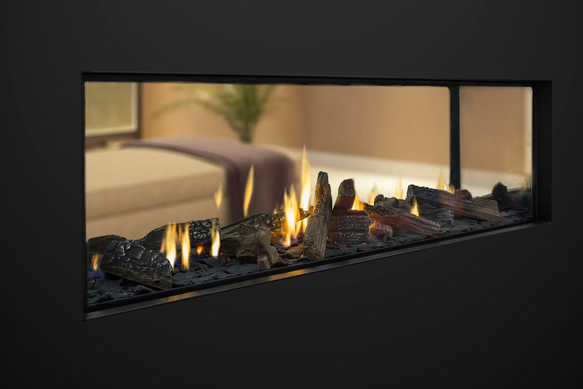 Escea DS1400 NG Single Sided Fireplace