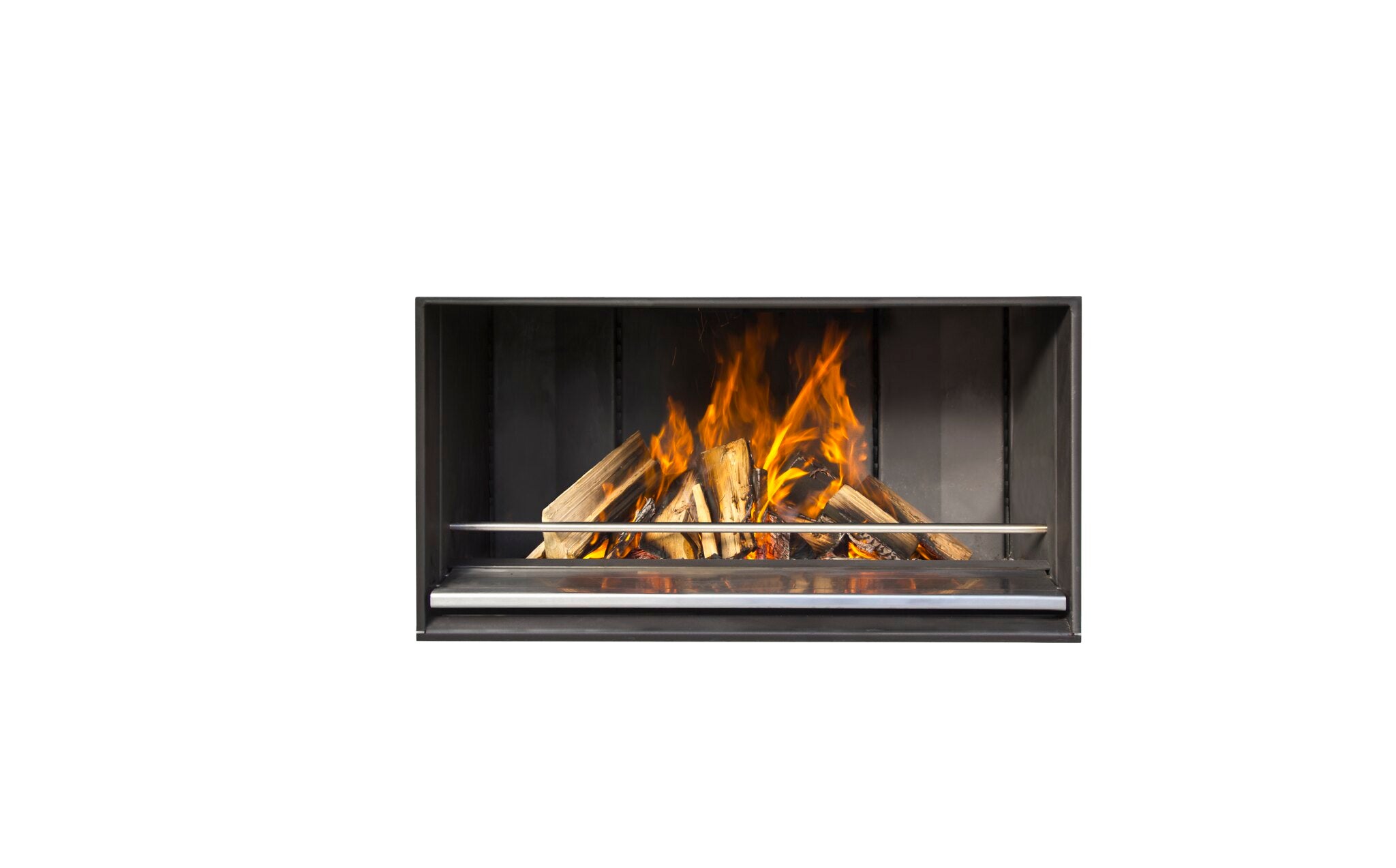 Escea EK1550 Outdoor Wood Fireplace Kitchen