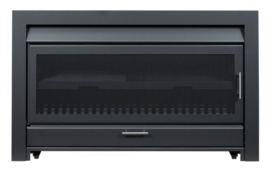 Masport Matakana 1200 Fire in Corten Cabinet with Flue Kit