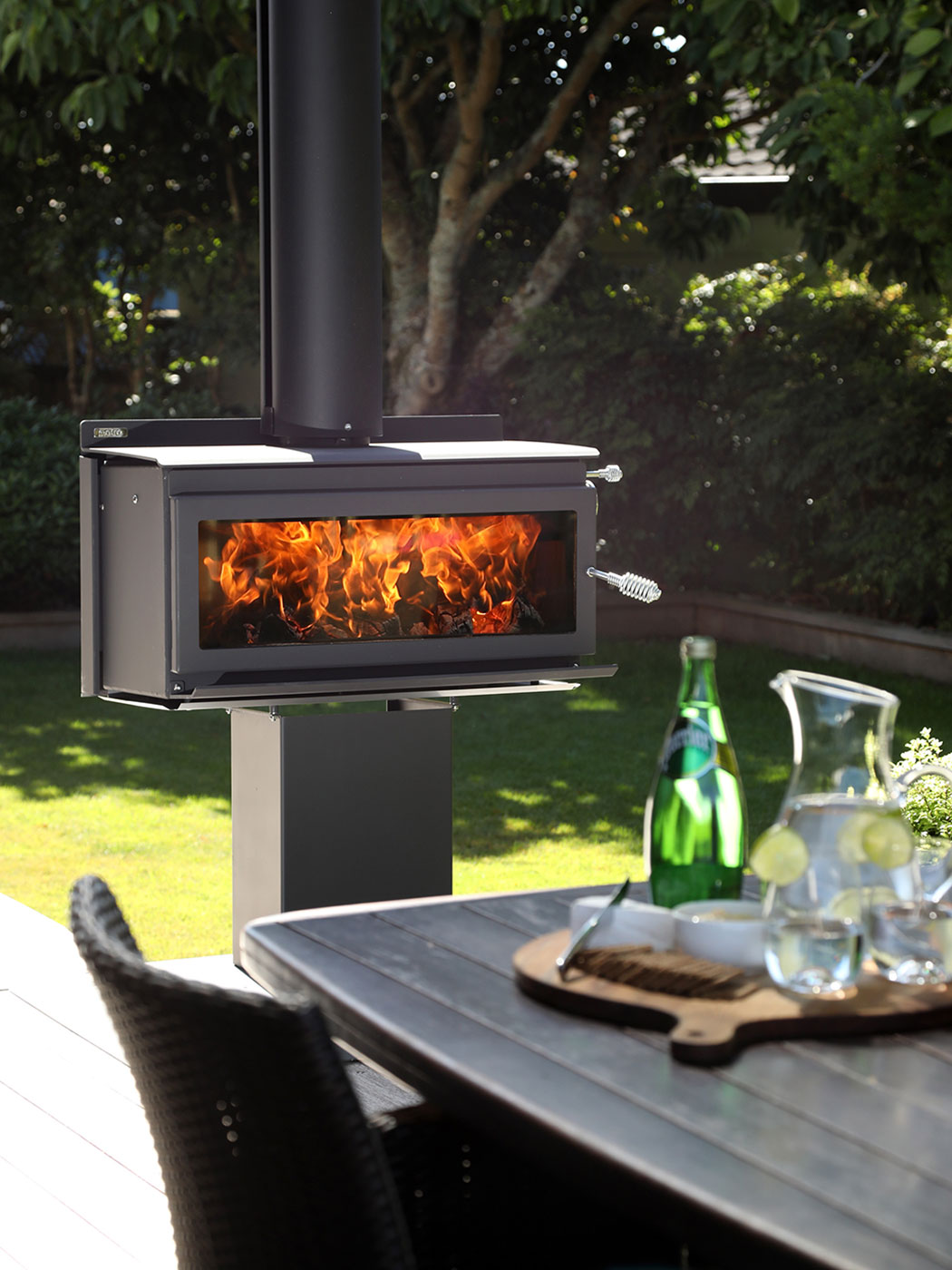 Escea EF5000 LPG Outdoor Gas Fireplace – Heatrite