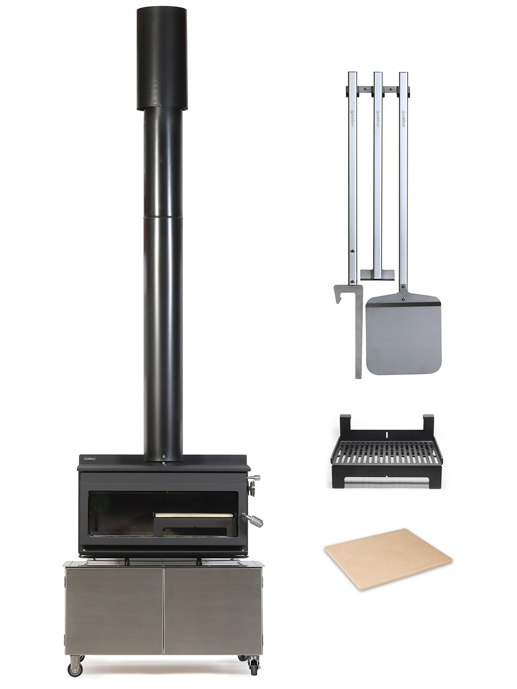 METRO OUTDOOR 850-T - Trolley & Flue (3 items)