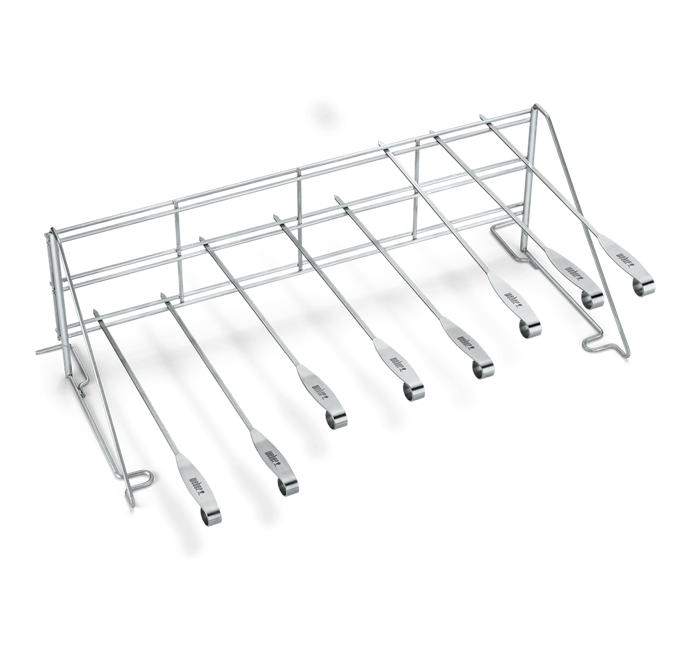 Elevations Grill Rack and Skewer Set